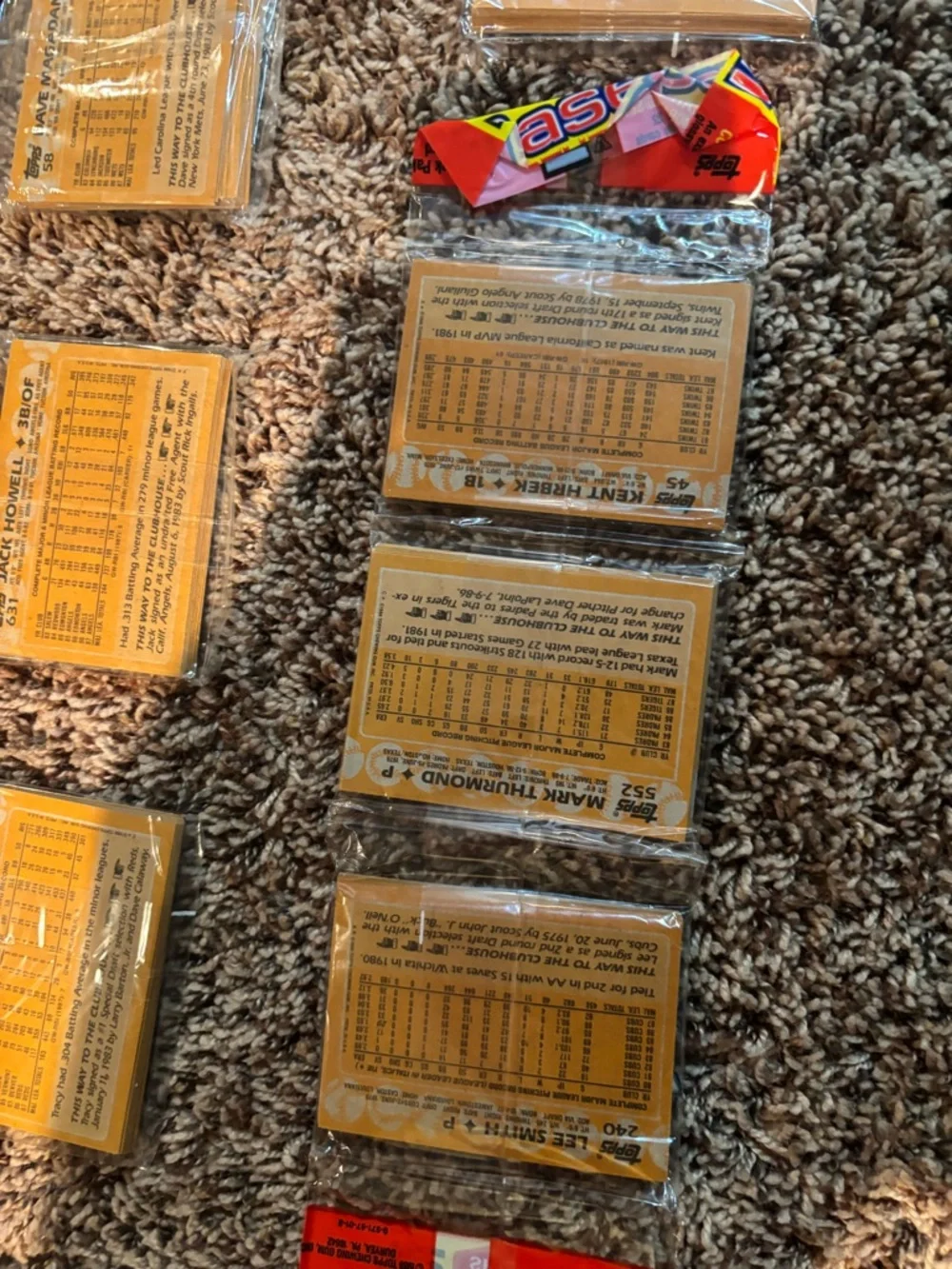 (8) 1988 Topps Rack Packs- 42 cards per pack unopened - Picture 11 of 11